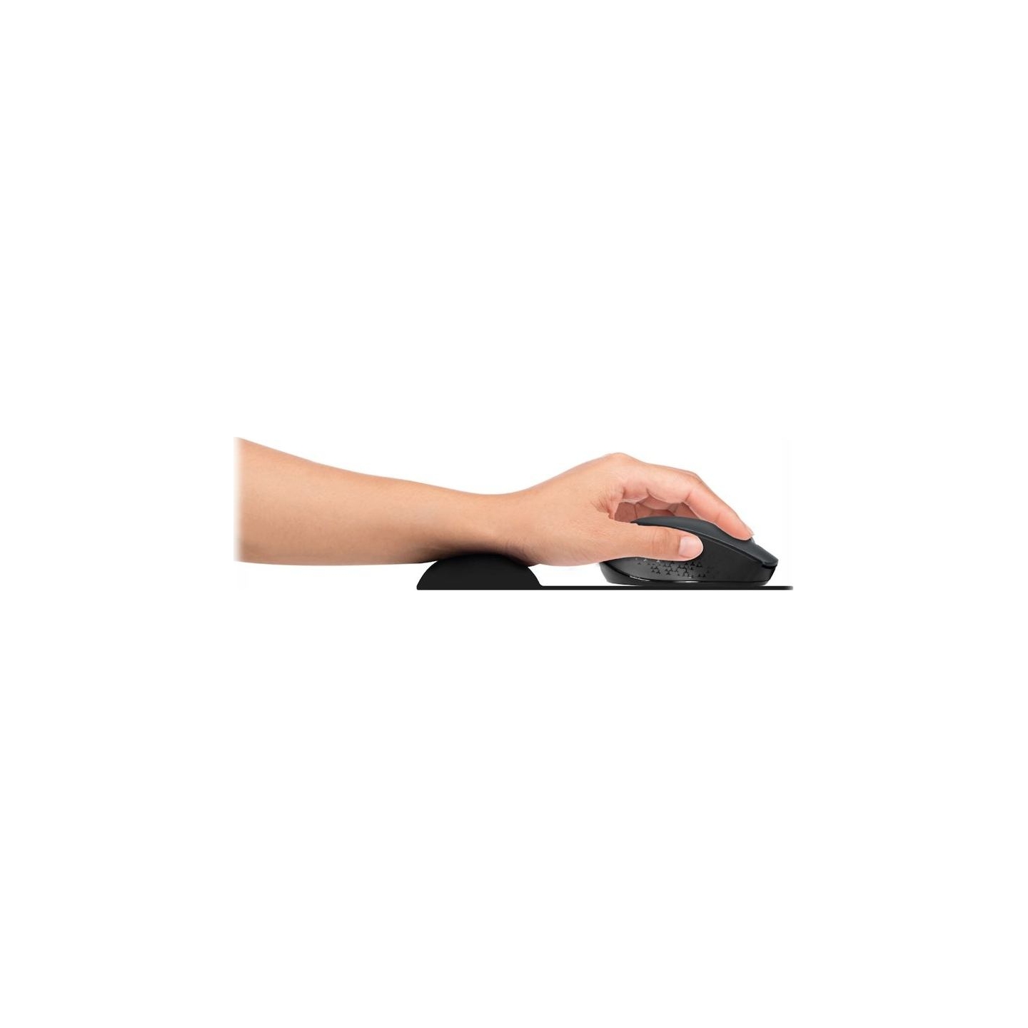 Port Connect | Ergonomic Mouse Pad | 200 x 230 x 20 mm | Black