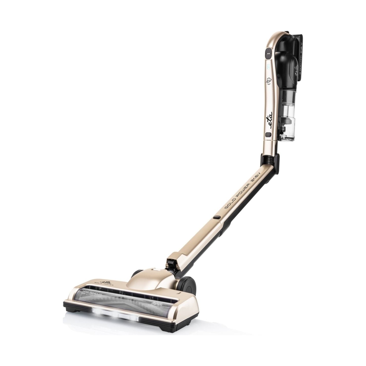 ETA Vacuum Cleaner | Gold Power 1212 90000 | Cordless operating | 250 W | 21.6 V | Operating time (max) 35 min | Cream