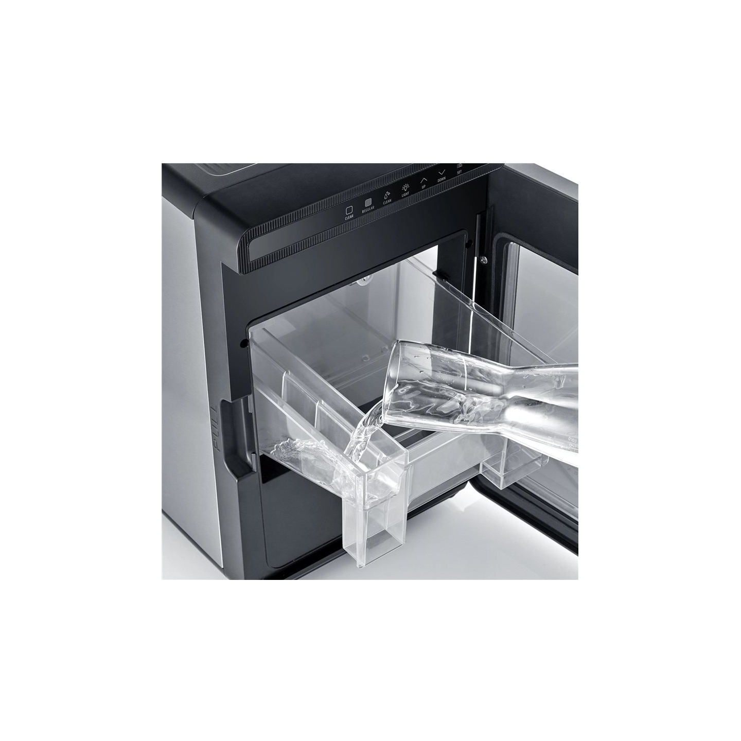Caso Ice Cube Maker | IceCube Pro | Power 250 W | Capacity 2 L | Stainless steel/Black
