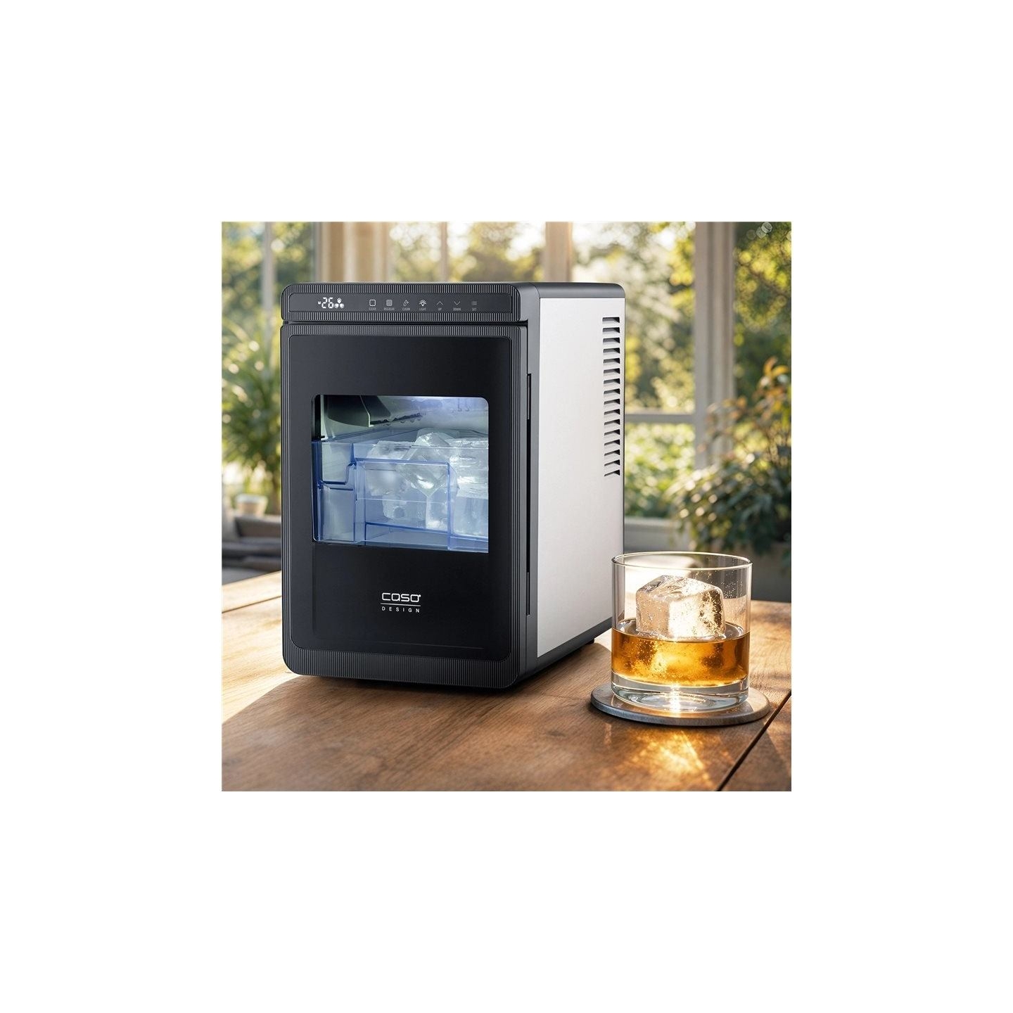 Caso Ice Cube Maker | IceCube Pro | Power 250 W | Capacity 2 L | Stainless steel/Black