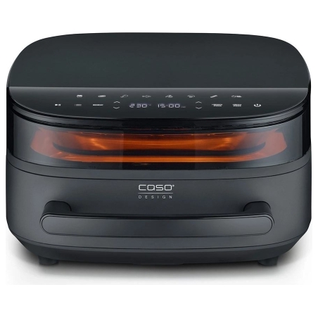 Caso Air Fryer | AirFry & PizzaChef | Power 2850 W | Capacity 6 L | Black