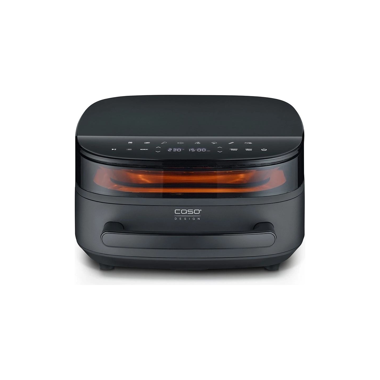 Caso Air Fryer | AirFry & PizzaChef | Power 2850 W | Capacity 6 L | Black