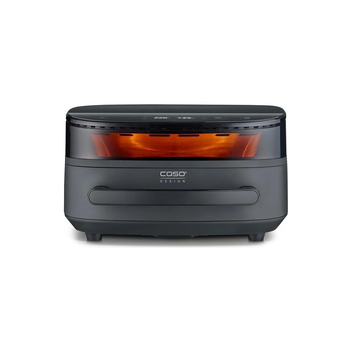 Caso Air Fryer | AirFry & PizzaChef | Power 2850 W | Capacity 6 L | Black
