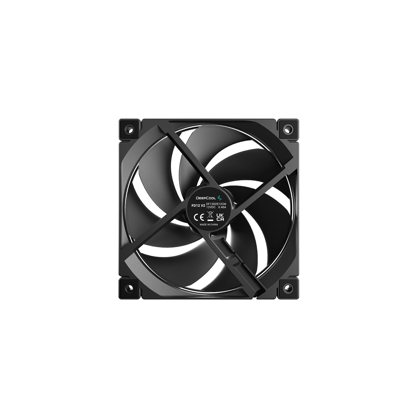 Deepcool Cooling Fan | FD12 V2 | Black