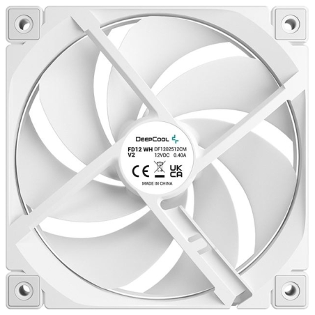 Deepcool Cooling Fan | FD12 WH V2 | White