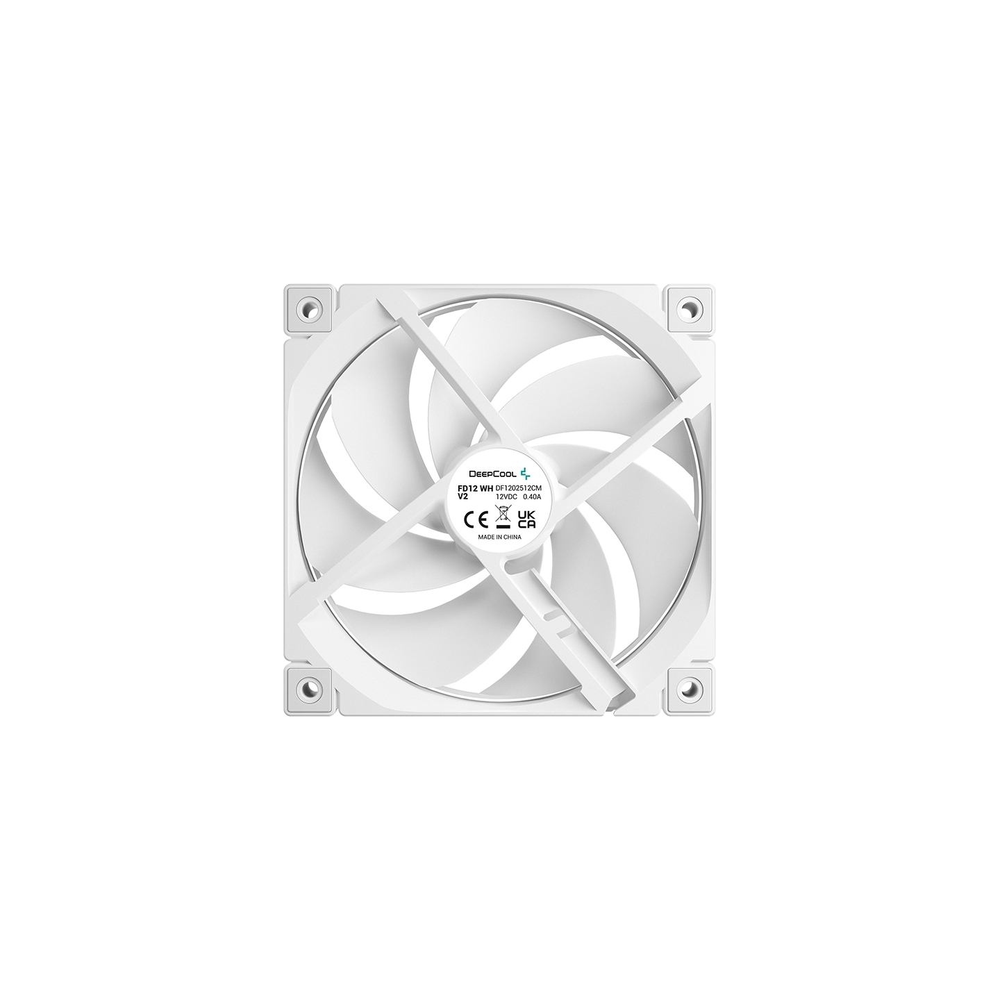 Deepcool Cooling Fan | FD12 WH V2 | White