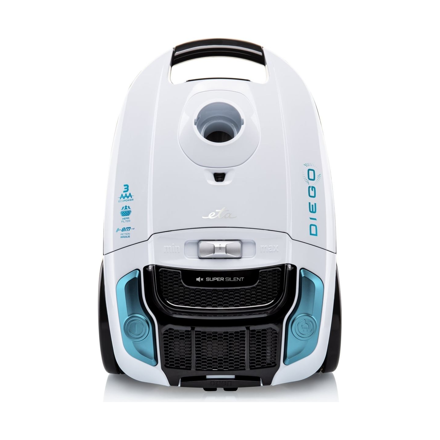 ETA | Vacuum Cleaner | ETA552190000 Diego | Bagged | Power 800 W | Dust capacity 3 L | White/Blue