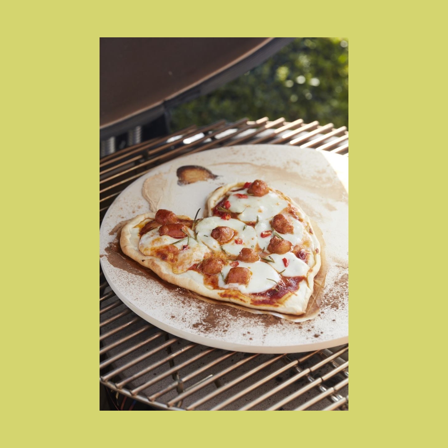 Barbecook | Pizza stone made of refractory clay, 36cm | BC-ACC-7013