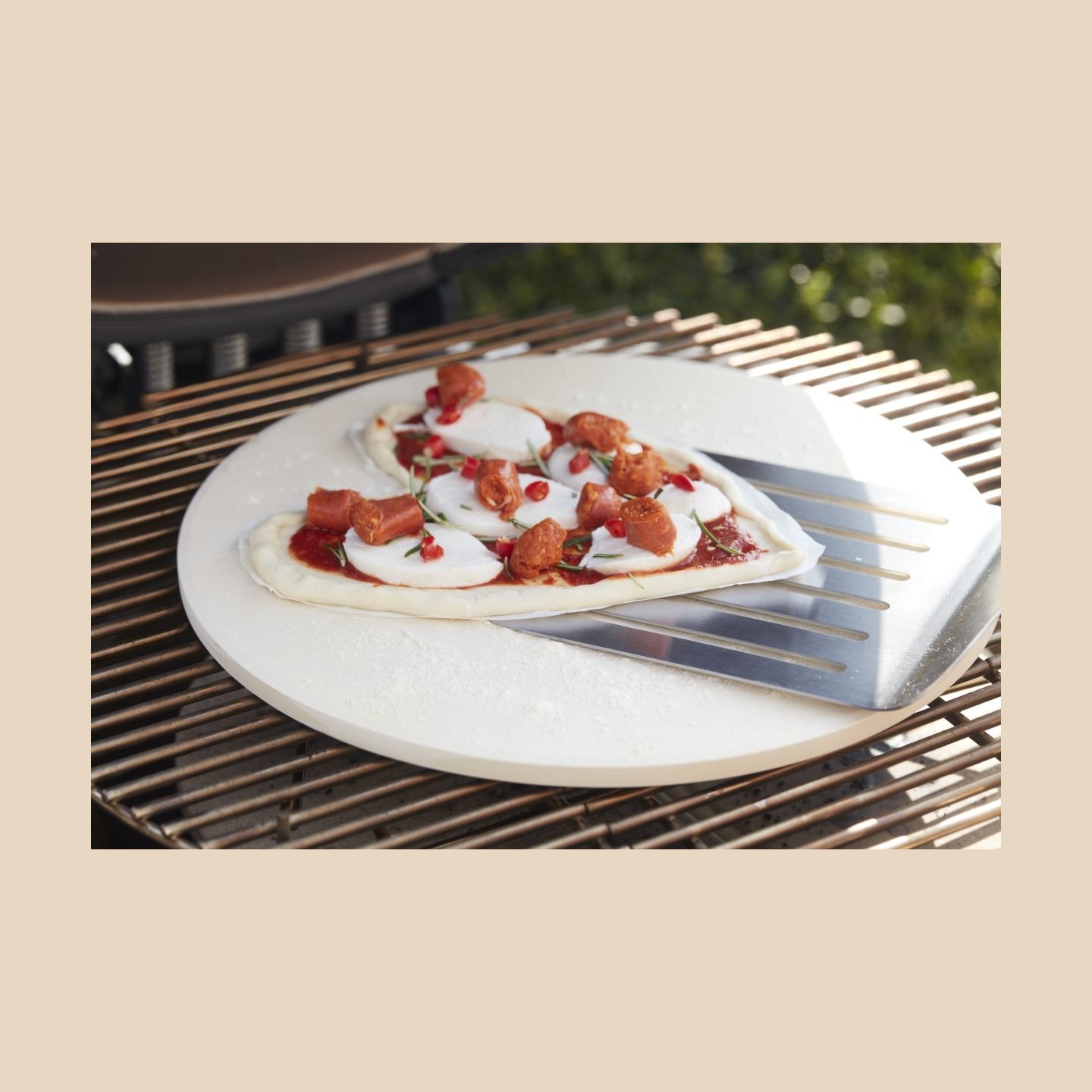 Barbecook | Pizza stone made of refractory clay, 36cm | BC-ACC-7013