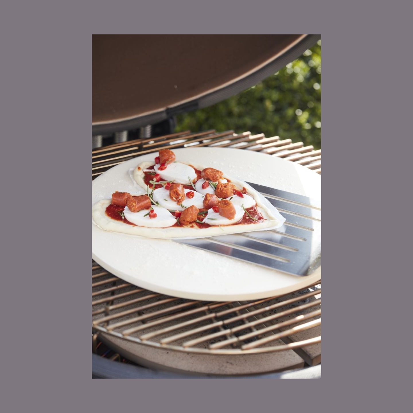 Barbecook | Pizza stone made of refractory clay, 36cm | BC-ACC-7013