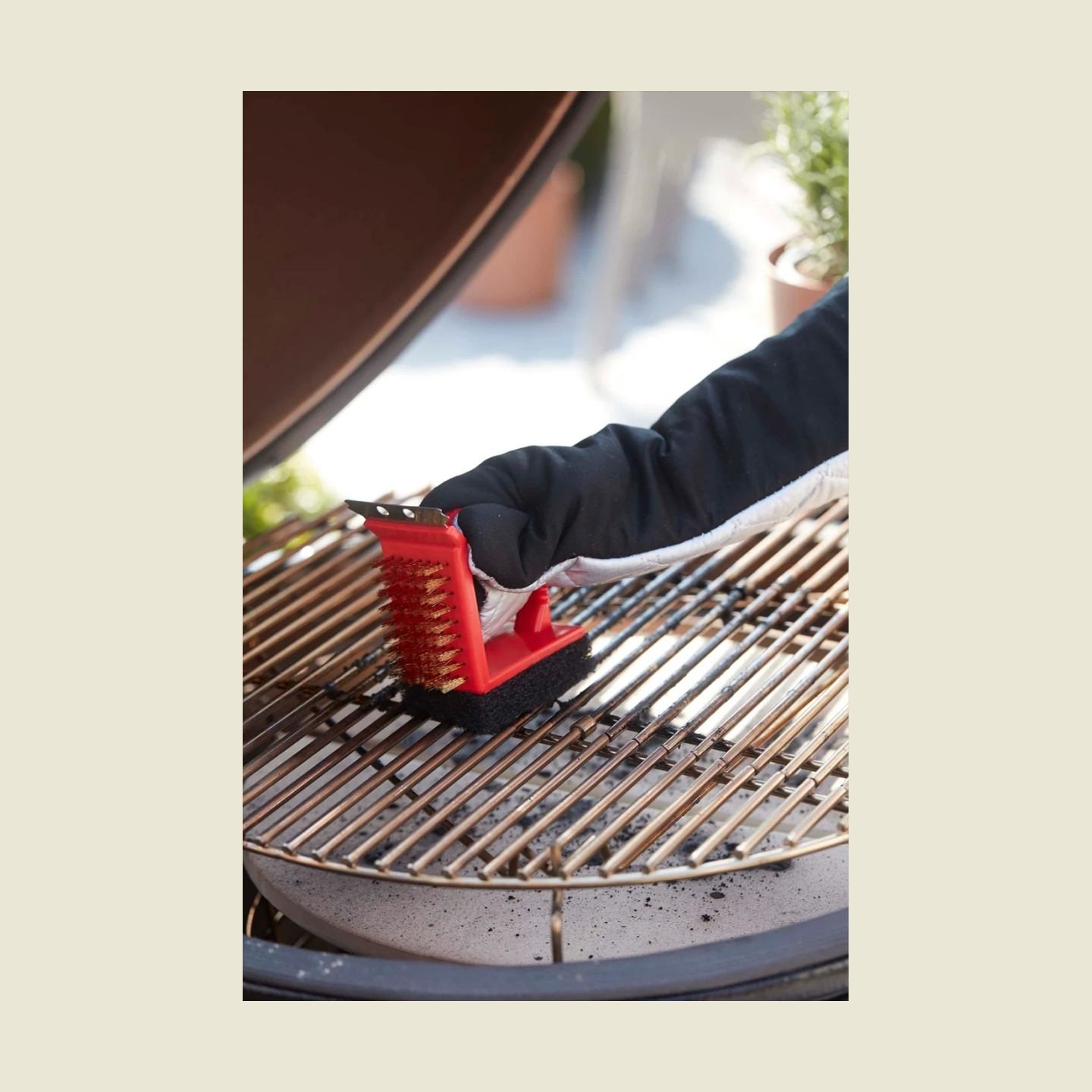 Barbecook | 3-in-1 brush red (24pcs/disp) | BC-ACC-7064