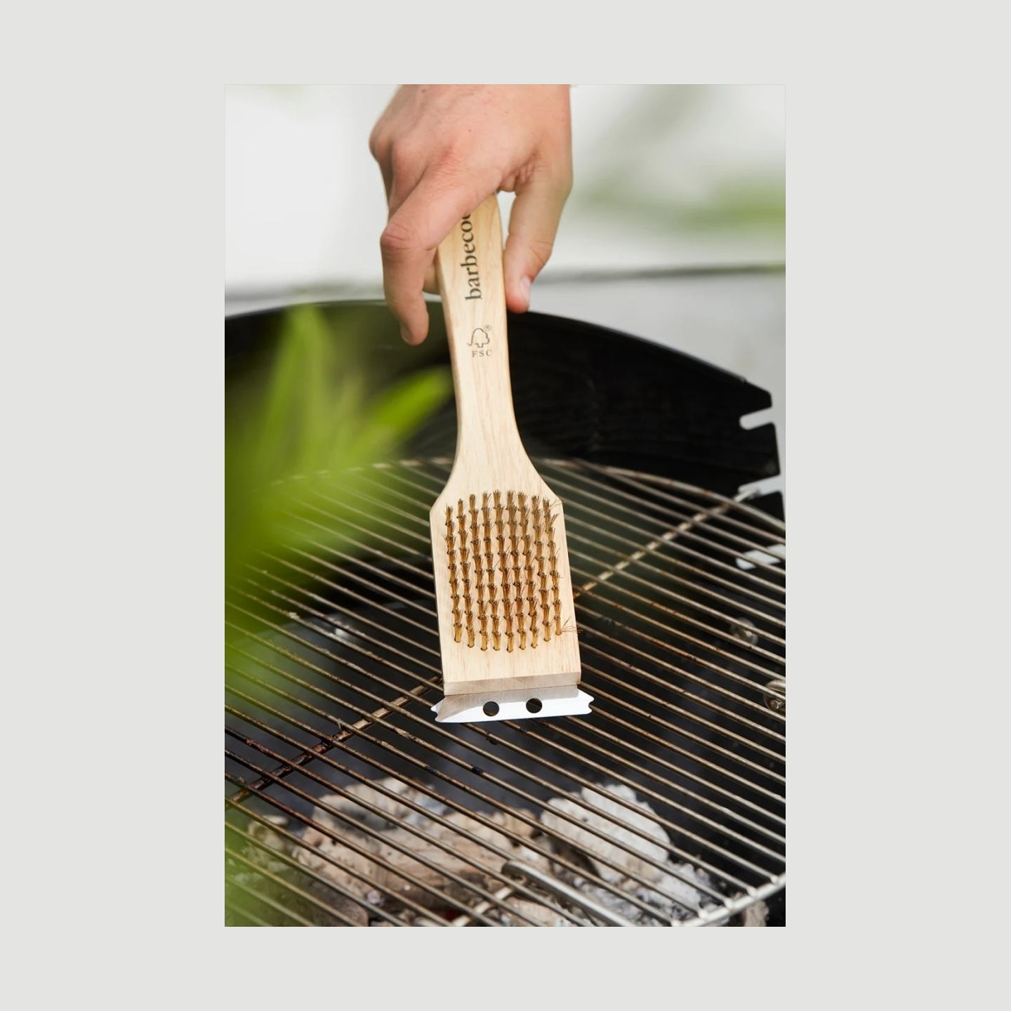 Barbecook | Copper and steel brush FSC, 31 cm | BC-ACC-7074