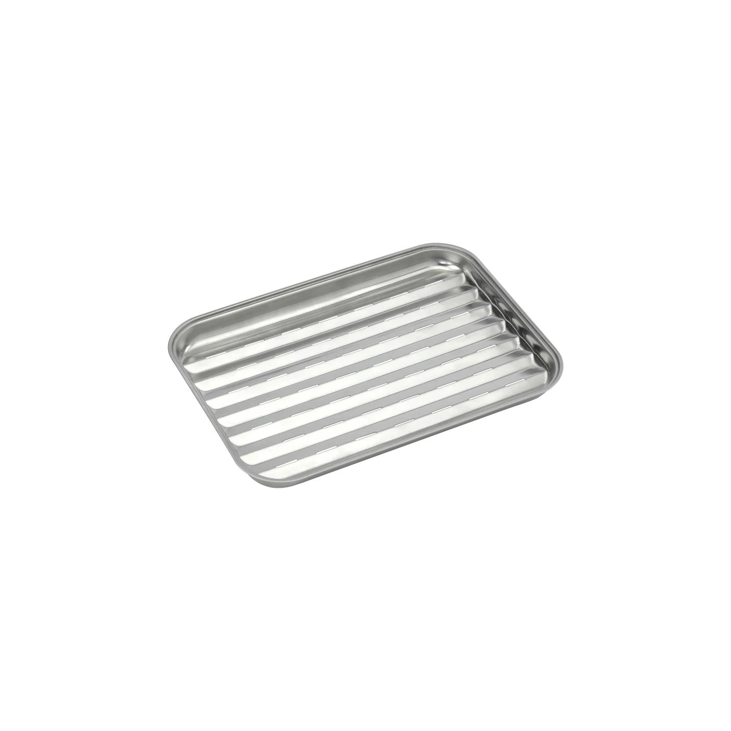 Barbecook | Reusable stainless steel grill pan, 34.5 x 24 x 3 cm | BC-ACC-7079