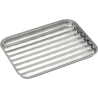 Barbecook | Reusable stainless steel grill pan, 34.5 x 24 x 3 cm | BC-ACC-7079