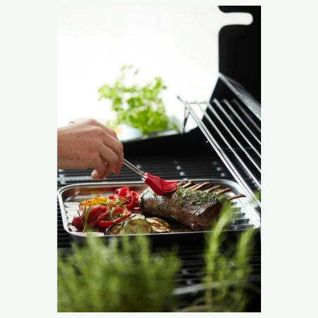 Barbecook | Reusable stainless steel grill pan, 34.5 x 24 x 3 cm | BC-ACC-7079
