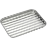 Barbecook | Reusable stainless steel grill pan, 34.5 x 24 x 3 cm | BC-ACC-7079