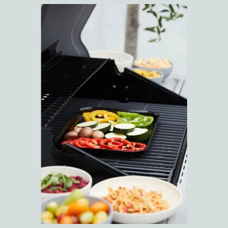 Barbecook | Reusable enamel grill pan, 34.5 x 24 x 3 cm (per 12 pcs) | BC-ACC-7080