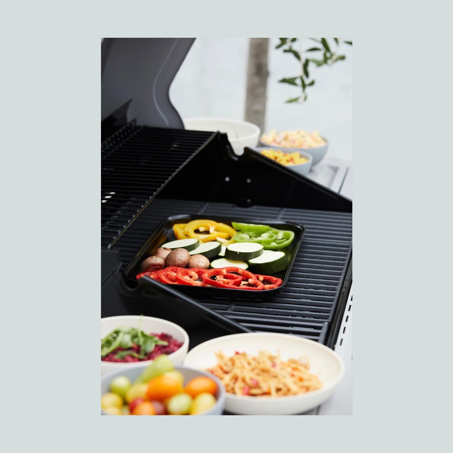 Barbecook | Reusable enamel grill pan, 34.5 x 24 x 3 cm (per 12 pcs) | BC-ACC-7080