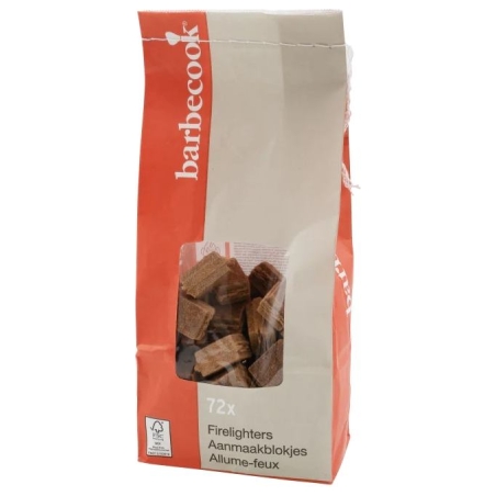 Barbecook | Bag of 72 lighter cubes FSC (per 12 pcs) | BC-ACC-7113