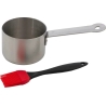 Barbecook | Stainless steel saucepot with brush, 10.5 x 7.5 x 23 cm | BC-ACC-7211