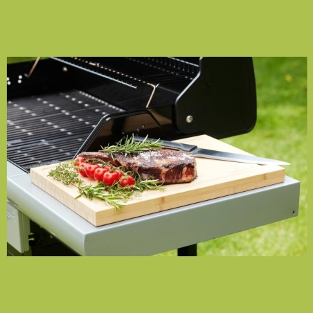 Barbecook | Bamboo cutting board with groove FSC, 40 x 30 x 3 cm (per 3 pcs) | BC-ACC-7306
