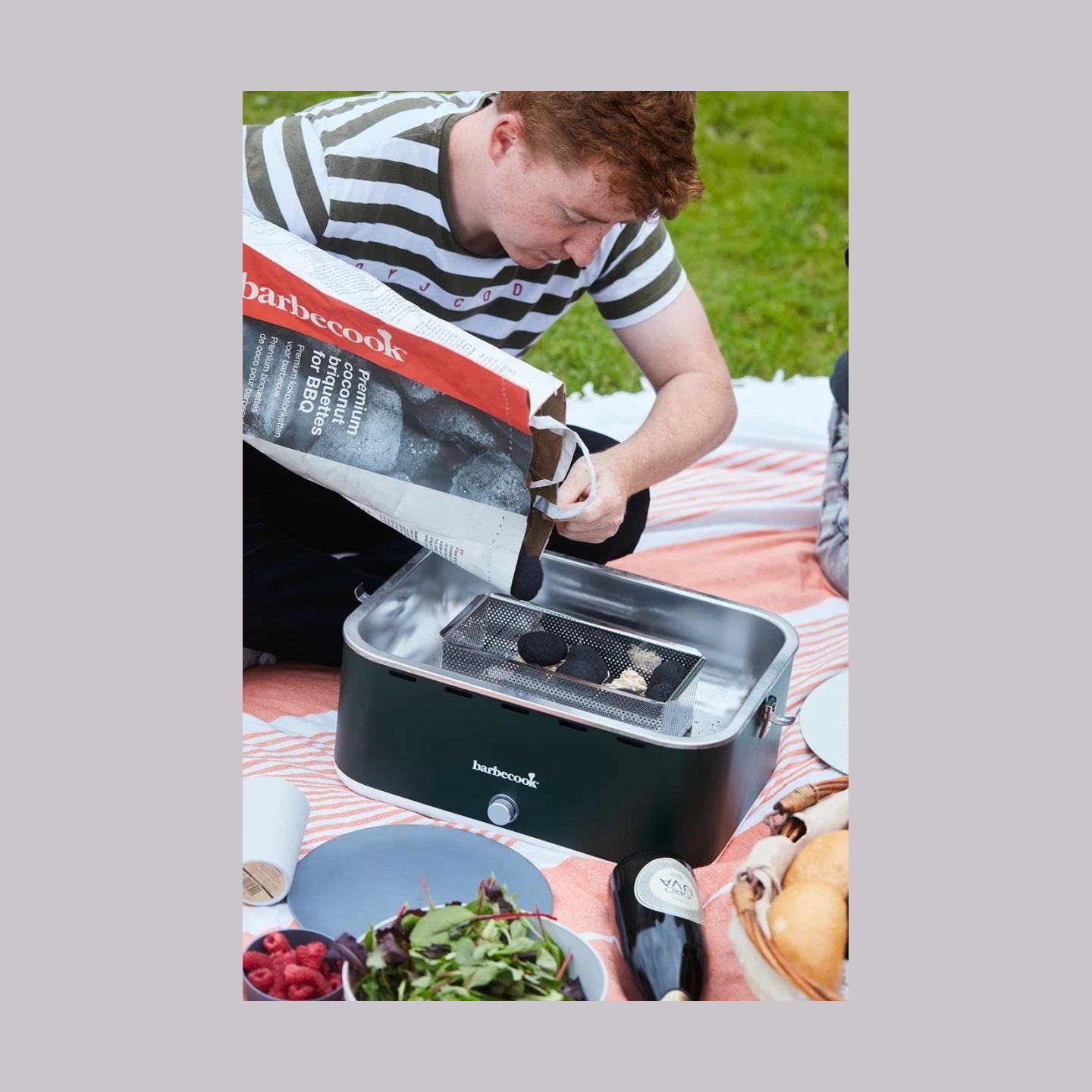 Barbecook | Premium coconut briquettes, 5kg (per 30pcs) | BC-ACC-7425
