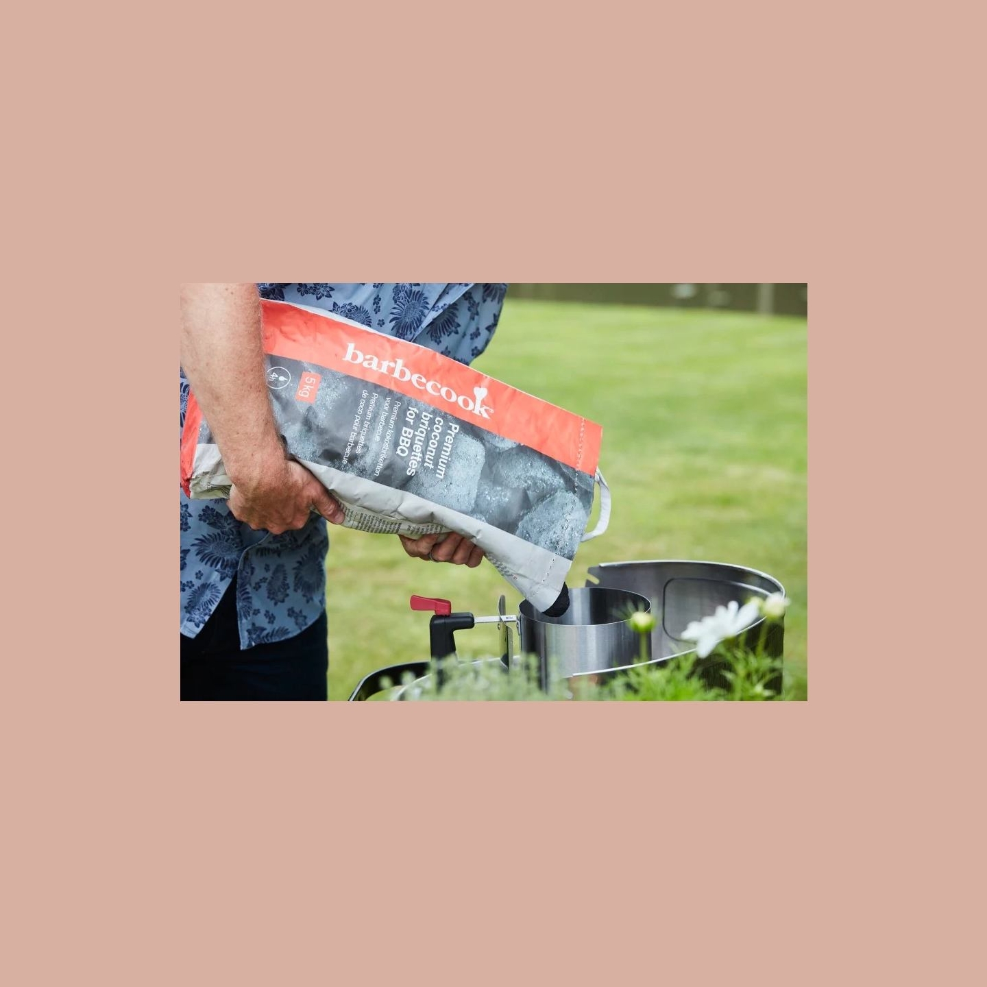 Barbecook | Premium coconut briquettes, 5kg (per 30pcs) | BC-ACC-7425