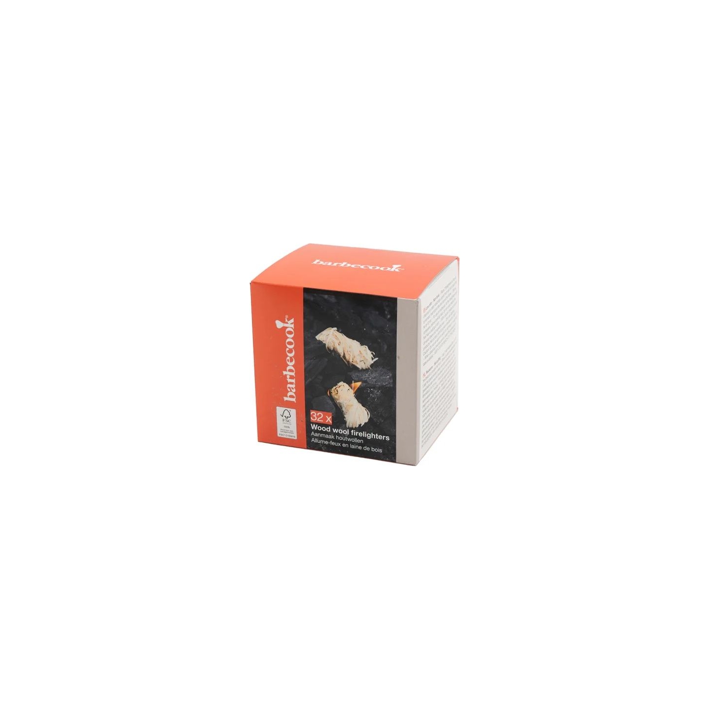 Barbecook | Wood wool firelighters 32 pieces FSC (per 12pcs) | BC-ACC-7426