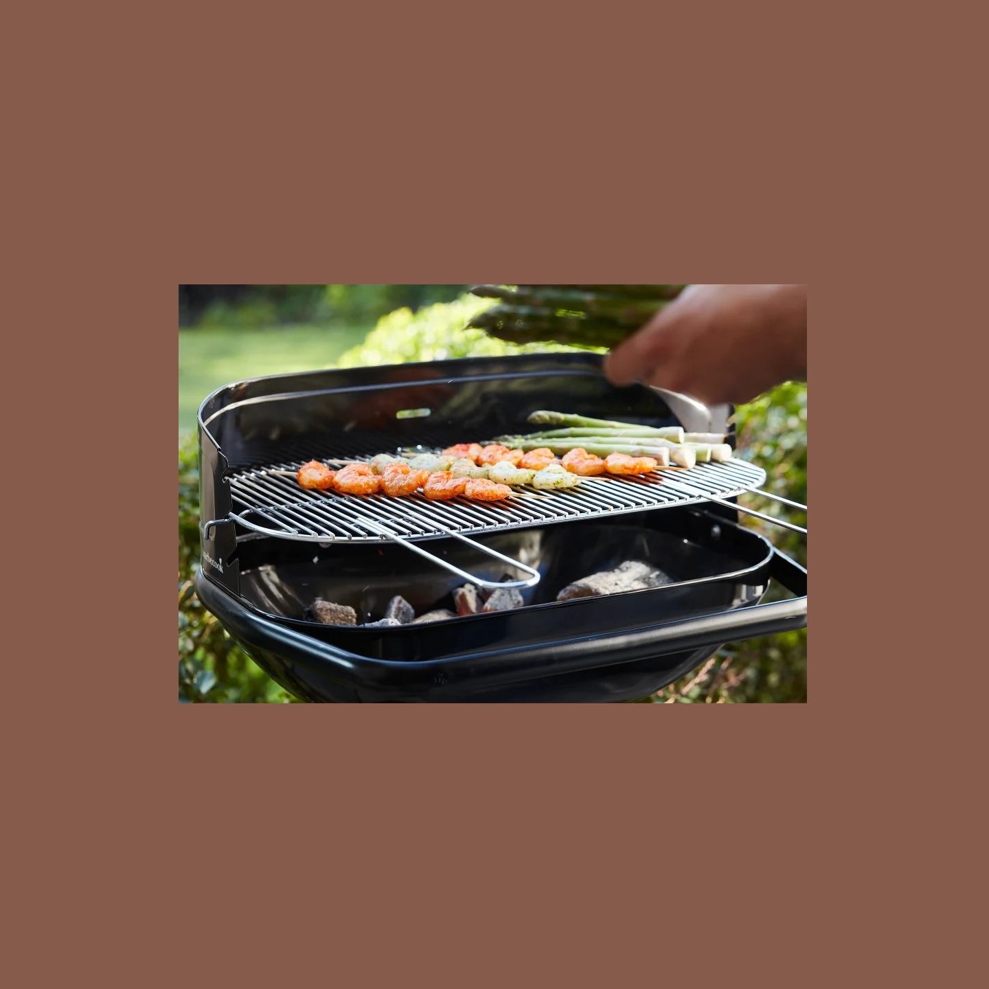 Barbecook Charcoal Barbecue Loewy 55, 59.8 x 35.4 x 101 cm | BC-CHA-1009 | Black