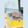 Barbecook Charcoal Table Grill Carlo , 44 x 33 x 21 cm | BC-CHA-1016 | Yellow Sunshine