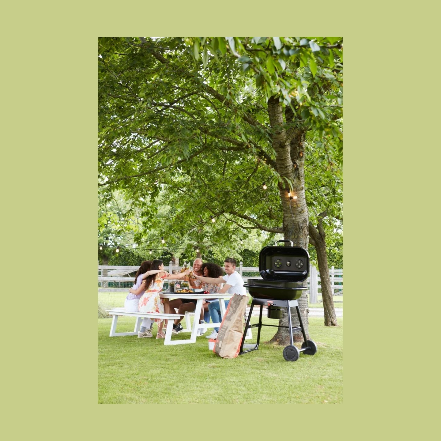 Barbecook Charcoal Barbecue Magnus Original, 85 x 64 x 110 cm | BC-CHA-1067 | Black