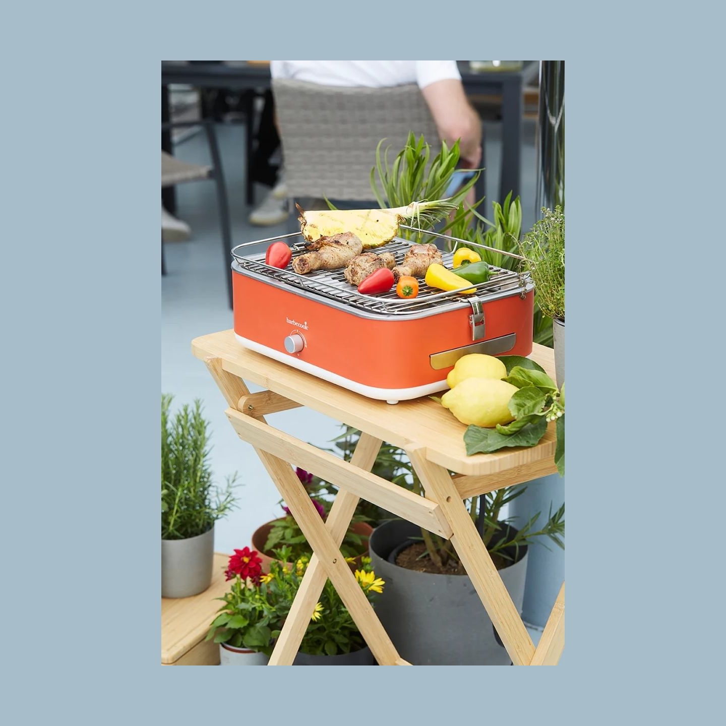 Barbecook BC-ELE-1001 | Electric Grill E-Carlo | Table | 2500 W | Red