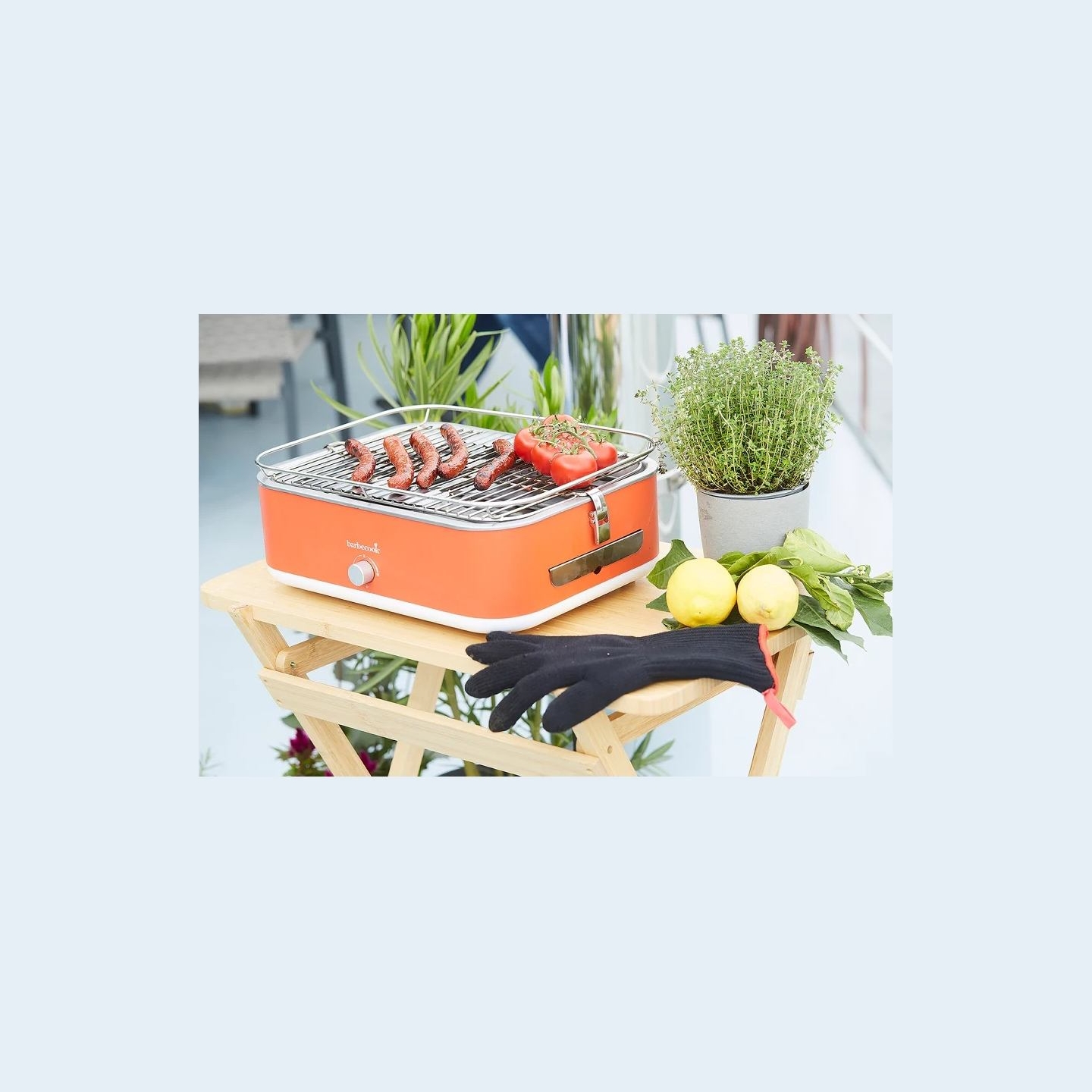 Barbecook BC-ELE-1001 | Electric Grill E-Carlo | Table | 2500 W | Red