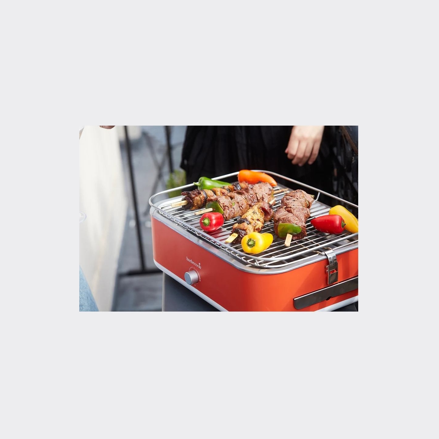 Barbecook BC-ELE-1001 | Electric Grill E-Carlo | Table | 2500 W | Red