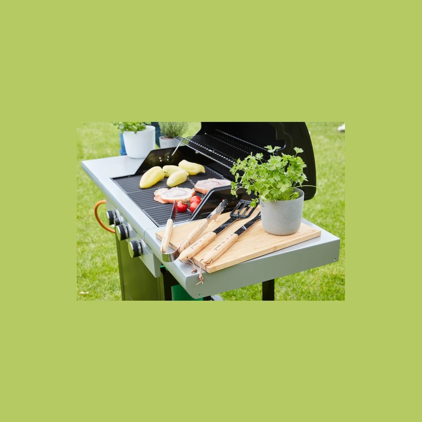 Barbecook Gas Barbecue Spring 3112 with Storage, 115 x 55 x 133 cm | BC-GAS-2002