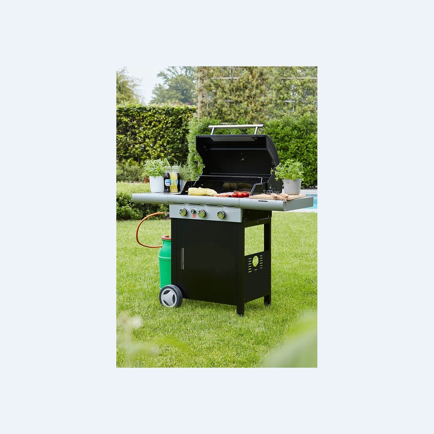 Barbecook Gas Barbecue Spring 3112 with Storage, 115 x 55 x 133 cm | BC-GAS-2002