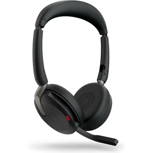 Jabra Headphones Evolve2 65 Flex Link380a UC Stereo Wireless Charger
