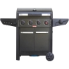Barbecook Gas Barbecue Luca 412 with Cabinet and Sideburner, 145.4 x 60.3 x 112.3 cm | BC-GAS-3100