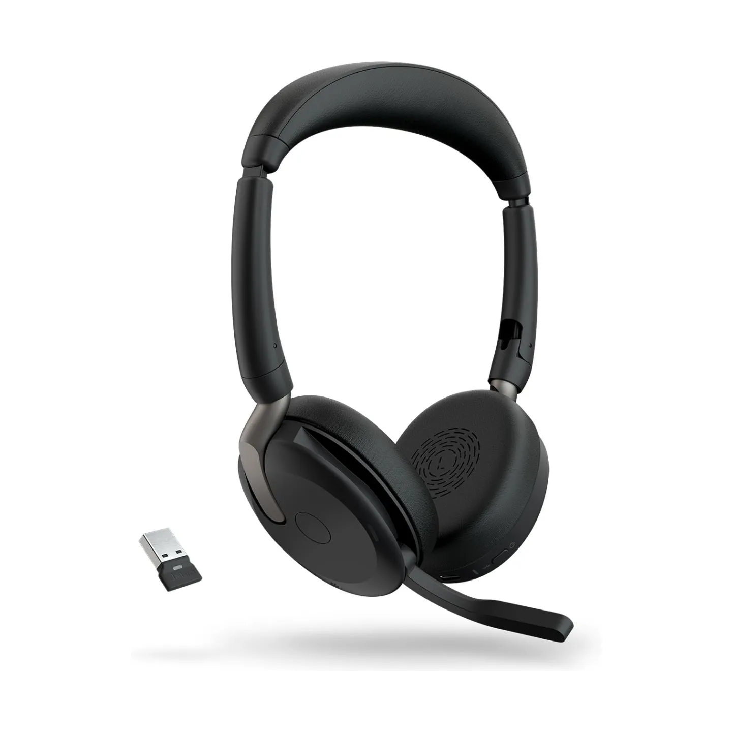 Jabra Headphones Evolve2 65 Flex Link380a UC Stereo Wireless Charger