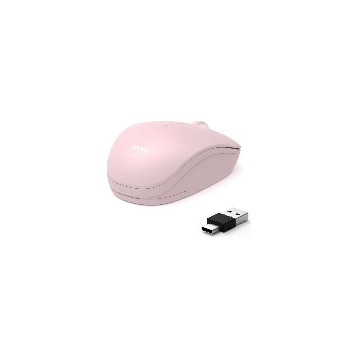 Port Connect Mouse | Collection II | Wireless | 2.4 GHz | Pink