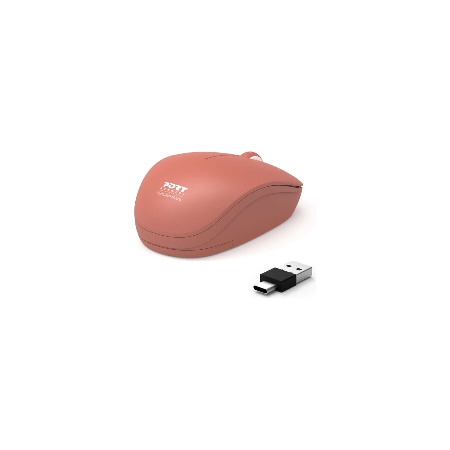 Port Connect Mouse | Collection II | Wireless | 2.4 GHz | Orange