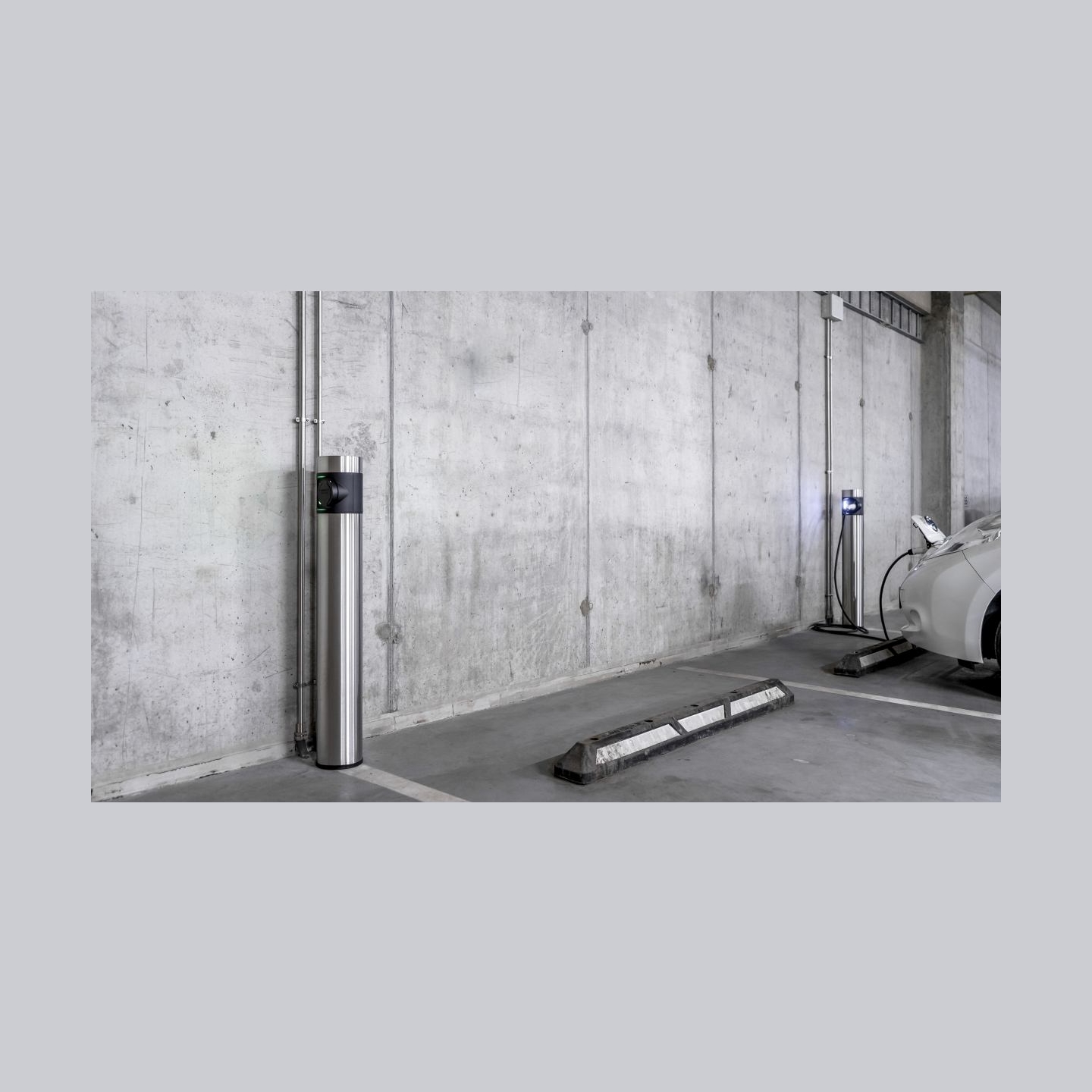 In Balance Grid Charging Station 2x22kW, Socket, 4G (LTE), RFID | PC1-U-R