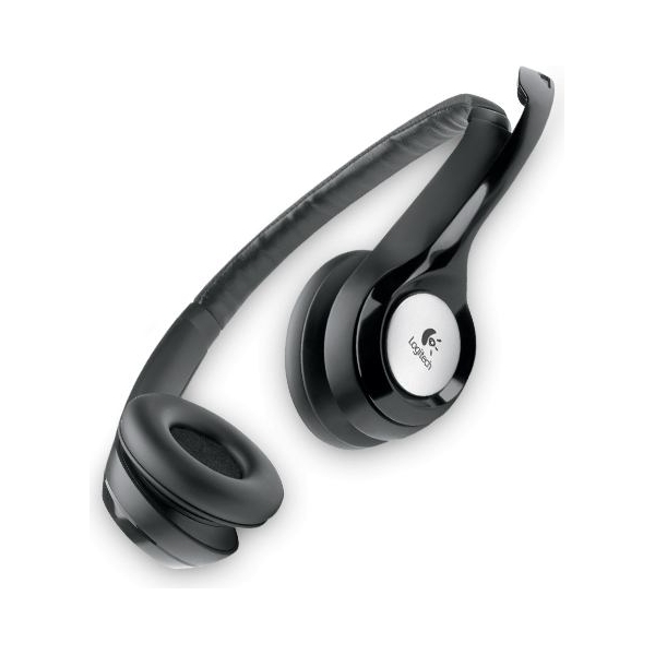Logitech H390 Headset USB black / 981-000406