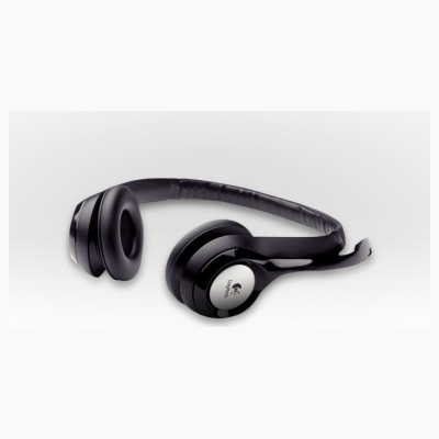 Logitech H390 Corded Headset - BLACK - USB