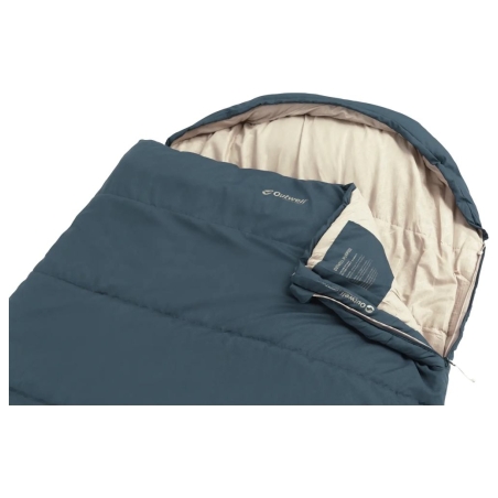 Outwell Campion Lux XL | Sleeping Bag | 225 x 105 cm | -16 to 5 °C | 2 way open - auto lock, L-shape