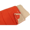 Outwell Contour Lux | Sleeping Bag | 220 x 85 cm | 2-way L-shape open-end with auto lock