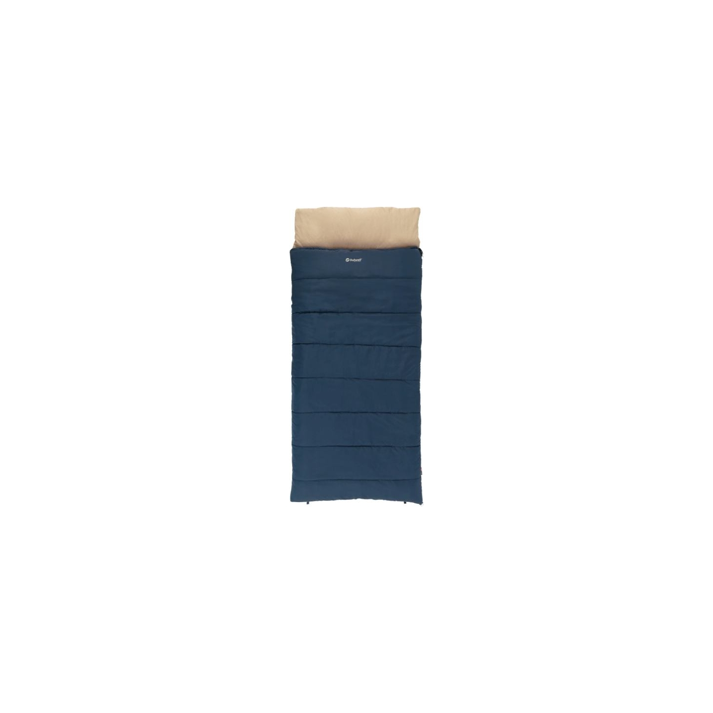 Outwell Contour Lux XL | Sleeping Bag | 220 x 105 cm | 2-way L-shape open-end with auto lock