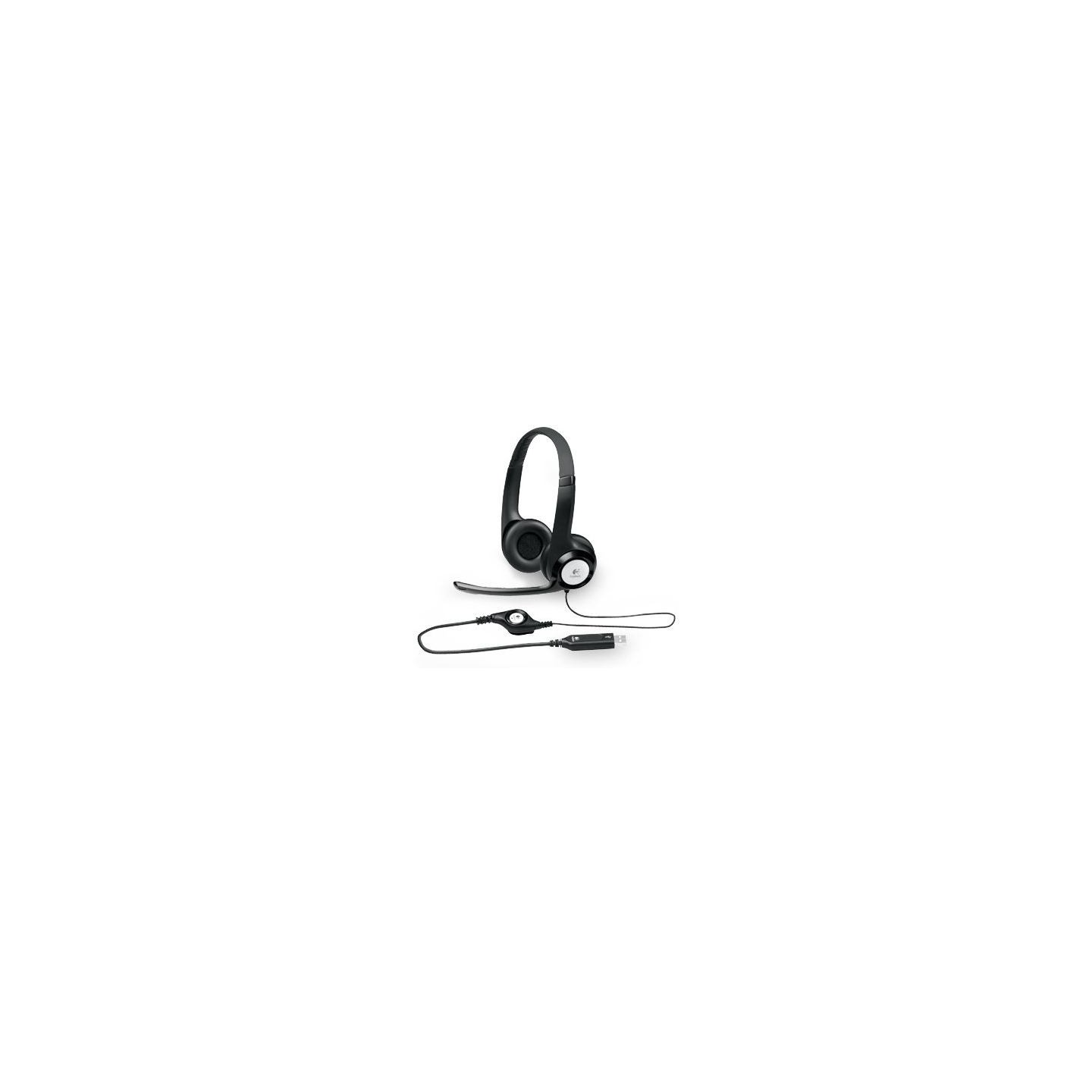 Logitech H390 Headset USB black / 981-000406