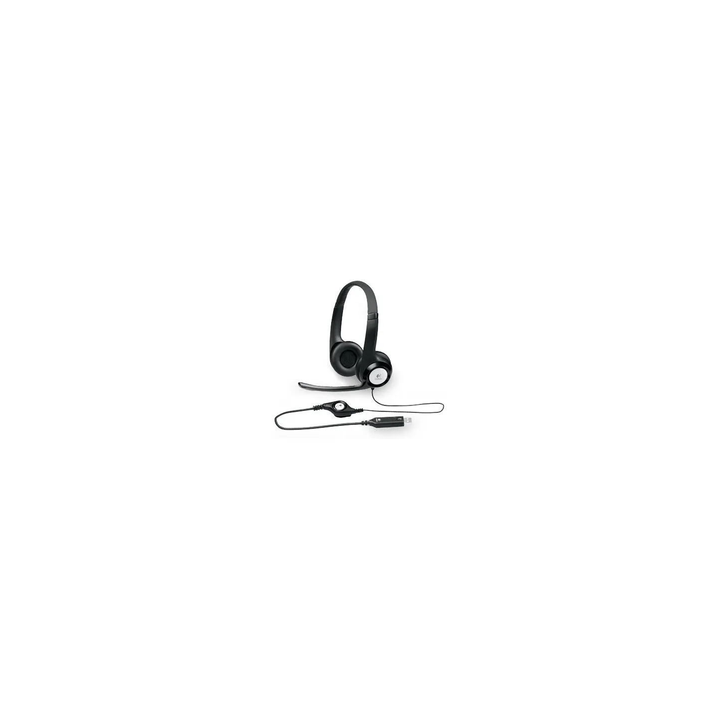 Logitech H390 Headset USB black / 981-000406