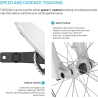 Fixed | Cadence/Speed Sensor Spin | Bluetooth | Black
